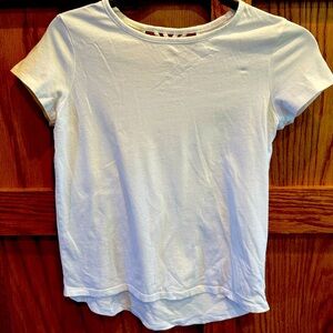 Girl's Old Navy Capped Sleeve Tee with Criss Cross Back Neck Opening
